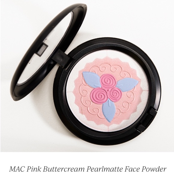 PINK BUTTERCREAM Pearlmatte Face Powder MAC Baking Beauties - Picture 10 of 15